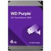 WD Surveillance Purple 4TB 3.5" Internal HDD SATA3 - 256MB Cache - 24x7 always on Reliability - Built for personal, home office or small business - Up to 64 cameras - 3 Years warranty