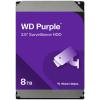 WD Surveillance Purple 8TB 3.5" Internal HDD SATA3 - 256MB Cache - 24x7 always on Reliability - Built for personal, home office or small business - Up to 64 cameras - 3 Years warranty
