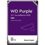 WD Surveillance Purple 8TB 3.5" Internal HDD SATA3 - 128MB Cache - 24x7 always on Reliability - Built for Personal, Home Office or Small Business - Up to 64 Cameras  - 3 Years warranty