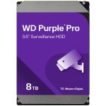 WD Surveillance Purple PRO 8TB 3.5" Internal HDD SATA3 - 256MB Cache - Built for Business/Enterprise Surveillance system. Up to 64 Cameras, up to 550TB/year - 5 Years warranty