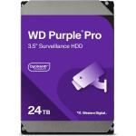 WD Surveillance Purple PRO 24TB 3.5" Internal HDD SATA3 - 512MB Cache - Built for Business/Enterprise Surveillance system.  Up to 64 Cameras, up to 550TB/year - 5 Years warranty