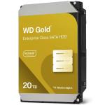 WD Gold Enterprise Class 20TB 3.5" HDD 512MB Cache - 7200 RPM - SATA Hard Drive - Durable Capacity Storage for High-Availability Deployments - Designed for a Multitude of Datacenter-Specific Applications - 5 Years Warranty