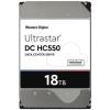 WD Ultrastar HC550 18TB 3.5" Enterprise HDD SATA 6Gb/s - 7200 RPM - 512MB Cache - 5 Years warranty - 0F38459 WD Ultrastar HC550 18TB 3.5" Enterprise HDD SATA 6Gb/s - 7200 RPM - 512MB Cache - 5 Years warranty - 0F38459