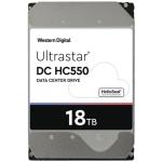 WD Ultrastar HC550 18TB 3.5" Enterprise HDD SATA 6Gb/s - 7200 RPM - 512MB Cache - 5 Years warranty - 0F38459