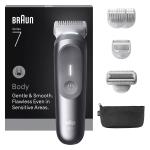 Braun Series 7 BG7550 Body Groomer Ultimate gentleness,Smooth shave and skin comfort 100-min runtime.