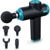 Beurer Fitness MG99CY Therapy Device Massage Gun 0.6 kg Lightweight, 4 head attachments, 5 intensity levels, 5 hours operating time Use for self-myofascial release, relieve muscle soreness and stiffness Beurer Fitness MG99CY Therapy Device Massage Gun 0.6 kg Lightweight, 4 head attachments, 5 intensity levels, 5 hours operating time Use for self-myofascial release, relieve muscle soreness and stiffness