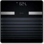 Beurer Bluetooth body fat scale with large LCD display, Weight capacity: 180 kg , Weight, body fat, body water, muscle percentage, bone mass, AMR/BMR calorie display, with BMI calculation