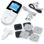 Beurer EM49 Digital TENS / EMS Unit Pain Therapy (TENS) & Muscle Stimulation (EMS) Drug-Free Natural Pain Relief - 3-in-1 Pain Relief - Rehabilitation & Massage