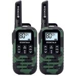 ECOXGEAR ECOXTALK EXG50 (Twin Pack) UHF 0.5Watt CB Handheld 2-Way Radio walkie talkie (Camouflage Colour) 3km+ Range, 20 hours Operating Time, 80 channels AU/NZ