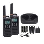 ECOXGEAR EcoX UHF CB Handheld radios 1W 2 Pk Black