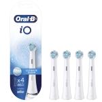 Oral-B iO CW-4 Ultimate Clean Replacement Brush Heads - 4 Pack - White for Oral-B iO Series 3 / Series 5 / Series 6 / Series 7 / Series 8 / Series 9 Toothbrush