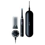 Oral-B iO Series 10 Electric Toothbrush with 2 Brush Heads - Cosmic Black Display Screen Helps Motivate you and Enables you to Customize your Brushing Experience