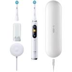 Oral-B iO Series 9 Electric Toothbrush with 2 Brush Heads - White Alabaster Display Screen helps Motivate you and Enables you to Customize your Brushing Experience