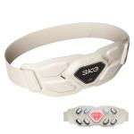 SKG W9 Pro Lower Back Massager with Red Light Heat Therapy for Deeper Relief, Adjustable Fit for All, Customized Comfort with Vibration & Pulse Massage, Smart App Control & Long Battery Life