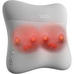 SKG Cordless Back & Neck Massage Pillow with Dual Sided Heat