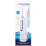 Welcare WAWF100 Aqua-Pulse Water Flosser 4 Pressure Cleaning Modes - 6 Interchangeable Nozzles Included