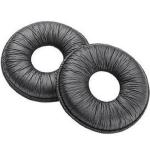 Poly 71782-01 Leatherette Ear Cushion for SupraPlus Headsets Wireless,CS510 & CS520 and Savi W710 & W720. 2 Piece Pack -by Plantronics