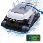 Degrii Remanufactured Zima Pro Smart Cordless Robotic Pool Cleaner for Swiming Pools Smart App Control - 4 x Ultrasonic Radar - Automatic Parking - Multiple Cleaning Modes - Route Planning /PB 6 mths warranty