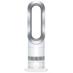 Dyson Hot+Cool Jet Focus AM09 Fan & Heater - White / Silver Amplify Airflow - Smooth Oscillation - Sleep Timer with Remote Control - 2 Years Guarantee