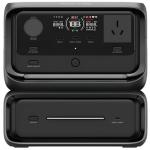 ECOFLOW River 3 Max Portable Power Station 527WH 3* AC 600W, 2* USB-A 24W, 2* USB-C PD 100W, Cig Socket 10A