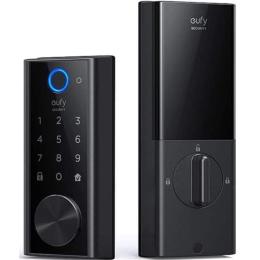 Eufy Security Deadbolt Smart Lock Touch & Wi-Fi with Fingerprint Built-in WiFi / Weatherproof / 365-Day Battery Life up to 10,000mAh