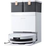 EcoVacs Deebot T50 Max Pro Omni White Smart Floor Vacuum & Mopping Cleaner 18,500 Pa Suction Power - OZMO Roller Mopping Tech - TruEdge 2.0 with TruEdge 3D - AIVI 3D 3.0 - 40-75°C Temperature-Controlled Mop Washing - Mop Lift 18mm on Carpet