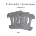 HUTT W8 4 Pces Microfiber Cloth Window Cleaning Cloth SQ3 Cleaning Pad for Hutt W8