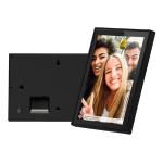 Jackson Frameo 10.1"  Glass WIFI Digital Photo Frame Black, Play Video & Pictures 16GB Build In Memory - Touch Panel - Smart Frameo App Support - Android & IOS Support - 2.4G HZ