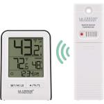 LA CROSSE 308-1409WT-CBP Wireless Indoor/Outdoor Temperature Monitor with Hi/Low Records, Humidity, 12/24 Hour Time - 330 Foot Transmission Range