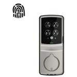 Lockly Secure Plus Smart Deadbolt Lock - Satin Nickel Bluetooth / Fingerprint / Passcode Patent