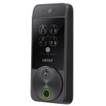Lockly Visage Zeno Series Facial Recognition Deadbolt Lock - Matt Black Built-In WiFi / Keyless Entry / Facial Recognition / Apple Home Key / New-Gen Biometric Fingerprint / PIN Genie Keypad / Smartphone Control - Scan / To-Open / Rechargea