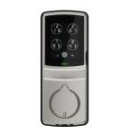Lockly Secure Pro Smart Lock with Wi-Fi Hub & Door Sensor, Deadbolt, Fingerprint, Bluetooth, Passcode Patent, Satin Nickel