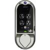 Lockly Vision Smart Deadbolt Video Lock - Satin Nickel Finish Built-in Video Doorbell - 3D Fingerprint - RFID - Fob Key - 2-Way Audio - Includes WiFi & Door Sensor
