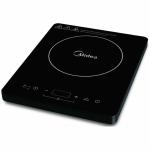 Midea MIC210T0AGK 2100W Portable Induction Cooktop 1- Zone - 8 Cooking Modes & 8 Temperature Level - 3 Hour Timer