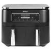 Ninja Foodi AF300 7.6L Dual Zone Air Fryer Max Crisp - Bake -Air Roast - Reheat - Dehydrate