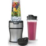 Ninja BN450 Nutri Blender Plus 900 Watt Push To Blend, Patented Pro Extractor Blade, Manual Pulse Setting, Crush Ice and pulverise tough ingredients for Smoothies; BPA Free and Easy to clean