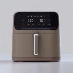 NoBrand 8L Air Fryer Single Tray - XXL Space - 1700W - 80-200° Digital Temperature Control - RealAir Technology - 2 Years Warranty