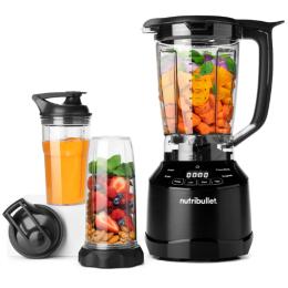 Nutribullet Smart Touch Blender Combo - 1500W Blenders -  Blending everything from cold smoothies to warm-hot soups (using the included vented pitcher only)