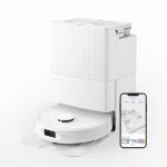 Roborock Q Revo S White Vacuum Cleaner with Multifunction Dock 7000Pa Suction - Auto Dust Emptying & Auto Tank Refiling - Detachable Dock Base - Dual Spining Mops