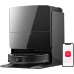 Roborock Saros 10R Black Vacuum Cleaner and Mop with 20,000Pa Suction - 7.98cm Ultra Thin Design, StarSight Autonomous system 2.0, 3D Navigation, 10-on-1 Multifunctional Dock 4.0. Dual Anti Tangle System