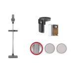 Roborock H7 Vacuum Including H7 Floor Stand Setup Bundle - 12pcs Dust Bag & Holder - 2pcs Front & 1pcs Rear HEPA Filter