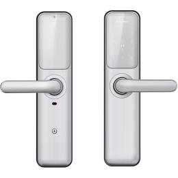 Schlage Resolute - Silver Smart Mortice Lock Remote Access Using Schlage WiFi Bridge BZ100 Sold Separately