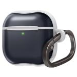 Spigen Apple Airpods 4 Classic C1 Case - Graphite - Compatible with Airpods 4 & AirPods 4 with Active Noise Cancellation - Carabiner included - Wireless Charging compatible