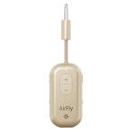 Twelve South TS-2412 AirFly Pro 2 (Gold) 2025 Support up to 2 Wireless Headphones with AUX in