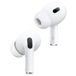 Apple AirPods Pro 2 True Wireless In-Ear Headphones with MagSafe Charging Case (USB-C) Adaptive Active Noise Cancellation - Hearing Test & Clinical-Grade Hearing Aid with iOS 18.1 - Up to 6 Hours Battery Life / 30 Hours with Charging Case