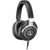 Audio-Technica M Series ATH-M70X Wired Professional Monitor Headphones - Black Flagship Model - Closed Back - Fold Flat Design - 3 Detachable Cables