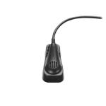 Audio-Technica ATR4650-USB Lapel Microphone - Omnidirectional Condenser Mic with USB-C to USB-A Adapter, Digital Surface-Mount/Clip-On