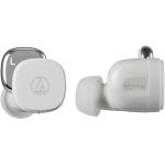 Audio-Technica SQ1TWWH True Wireless Headphones - White Up to 6.5 Hours Battery Life / 13.5 Hours with Charging Case
