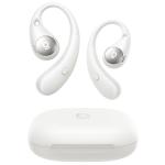 Baseus Eli Sport 2 Open-Ear True Wireless Earbuds - Starlight Off-White - ZeroSense Snug & Secure fit - IP57 Sweat & Water Resistant - Hi-Res Audio with LDAC - SuperBass 2.0 -Physical controls - Up to 8hrs playtime/45hrs with charging case