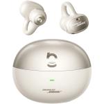 Baseus Inspire XC1 Open-Ear Clip-On True Wireless Earbuds - Starlight Off-White High-Fidelity Sound by Bose - Hybrid 2-Way Drivers - 360 Dolby Audio - Hi-Res Audio with LDAC - 4-Mic AI Clear Calls - IP66 - Air Cushion Comfort Fit - Bluetoot